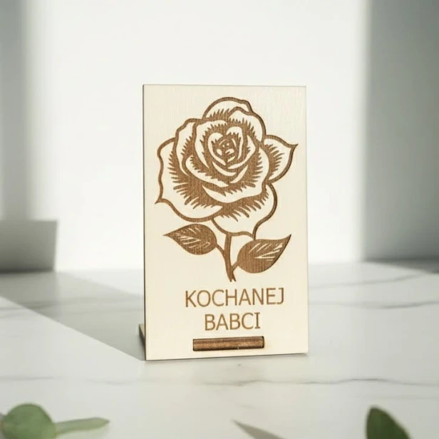 Personalizowany stojak dekoracyjny 8x5cm
