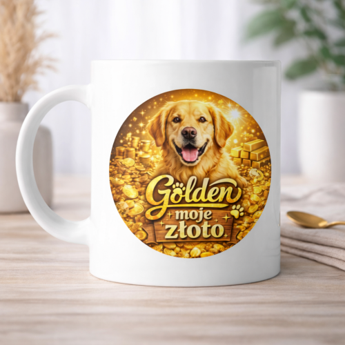 Kubek GOLDEN RETRIEVER 330ML