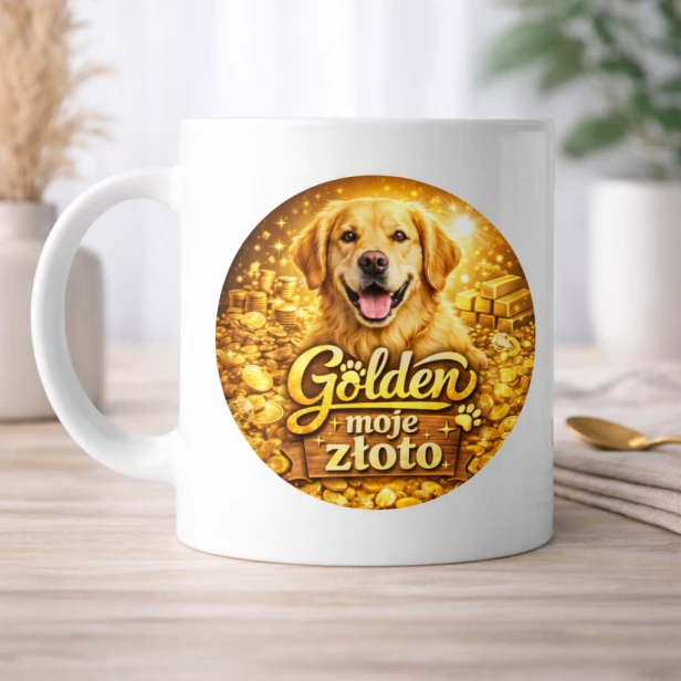 Kubek GOLDEN RETRIEVER 330ML