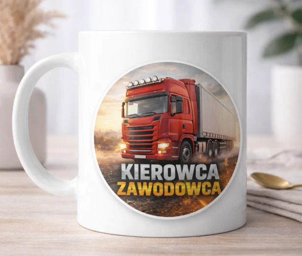 Kubek ZAWODOWY KIEROWCA 330ML