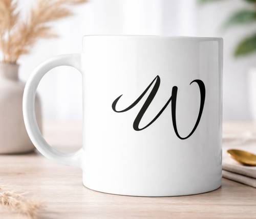 Kubek z personalizowanym inicjałem 330ML
