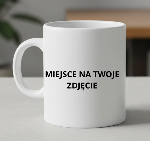 Biały kubek