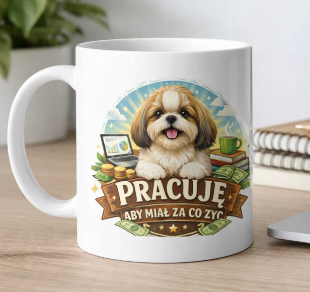Kubek SHIH TZU samiec 330ML